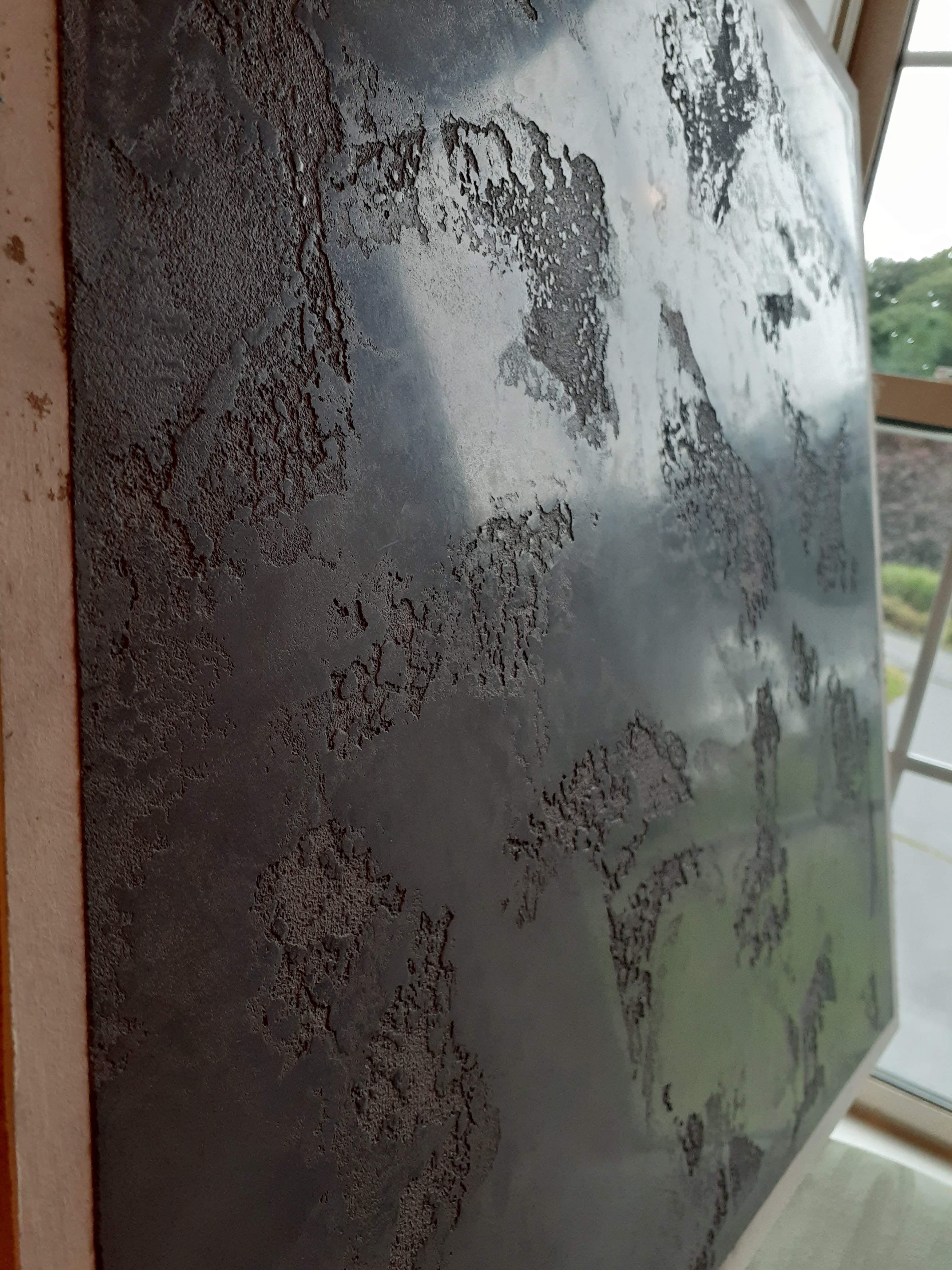 Metallic patina texture